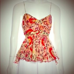 Diane von Furstenberg spaghetti strap.